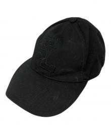 Saint Laurent Paris（サンローランパリ）の古着「SL Baseball Cap」｜ブラック