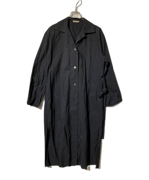 AURALEE（オーラリー）AURALEE (オーラリー) SELVEDGE WEATHER CLOTH LONGSHIRT DRESS ブラック サイズ:1の古着・服飾アイテム