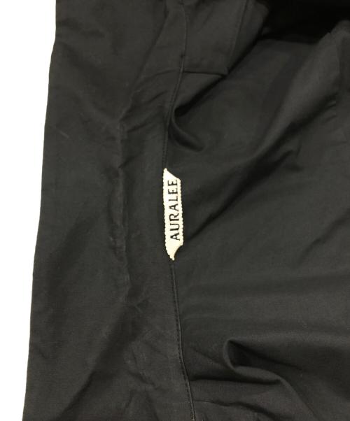 AURALEE（オーラリー）AURALEE (オーラリー) SELVEDGE WEATHER CLOTH LONGSHIRT DRESS ブラック サイズ:1の古着・服飾アイテム