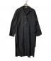 AURALEE（オーラリー）の古着「SELVEDGE WEATHER CLOTH LONGSHIRT DRESS」｜ブラック