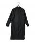 AURALEE (オーラリー) SELVEDGE WEATHER CLOTH LONGSHIRT DRESS ブラック サイズ:1：9000円
