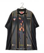 SUPREMEシュプリーム）の古着「Aeon Flux Soccer Jersey」｜ブラック
