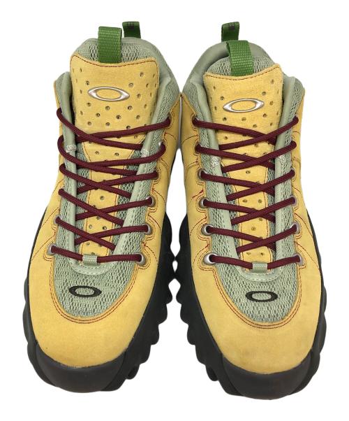 OAKLEY（オークリー）OAKLEY (オークリー) BRAIN DEAD (ブレインデッド) SUEDE EDGE BOOT グリーン×ベージュ サイズ:28.5の古着・服飾アイテム