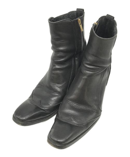 Yves Saint Laurent（イヴサンローラン）Yves Saint Laurent (イヴサンローラン) JONNY BOOTS ブラック サイズ:SIZE 42の古着・服飾アイテム