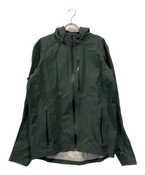 MISSION WORKSHOP（ミッションワークショップ）MISSION WORKSHOP (ミッションワークショップ) ポーラテックマウンテンパーカー/The Orion グリーン サイズ:Mの古着・服飾アイテム