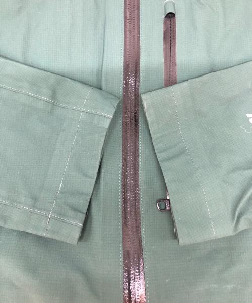 MISSION WORKSHOP（ミッションワークショップ）MISSION WORKSHOP (ミッションワークショップ) ポーラテックマウンテンパーカー/The Orion グリーン サイズ:Mの古着・服飾アイテム