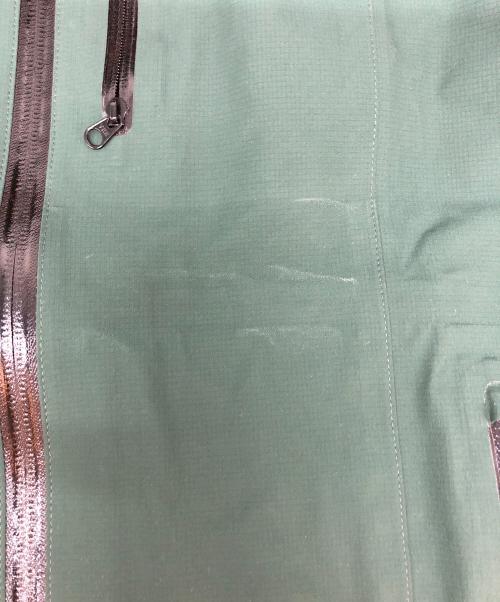 MISSION WORKSHOP（ミッションワークショップ）MISSION WORKSHOP (ミッションワークショップ) ポーラテックマウンテンパーカー/The Orion グリーン サイズ:Mの古着・服飾アイテム