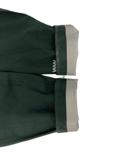 MISSION WORKSHOP（ミッションワークショップ）MISSION WORKSHOP (ミッションワークショップ) ポーラテックマウンテンパーカー/The Orion グリーン サイズ:Mの古着・服飾アイテム