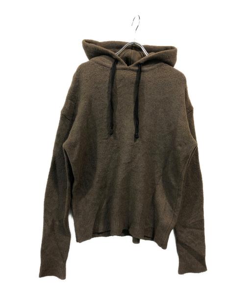Saint Laurent Paris（サンローランパリ）Saint Laurent Paris (サンローランパリ) ウール混パーカー ブラウン サイズ:SIZE Sの古着・服飾アイテム