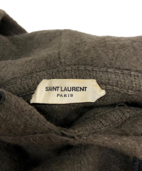 Saint Laurent Paris（サンローランパリ）Saint Laurent Paris (サンローランパリ) ウール混パーカー ブラウン サイズ:SIZE Sの古着・服飾アイテム