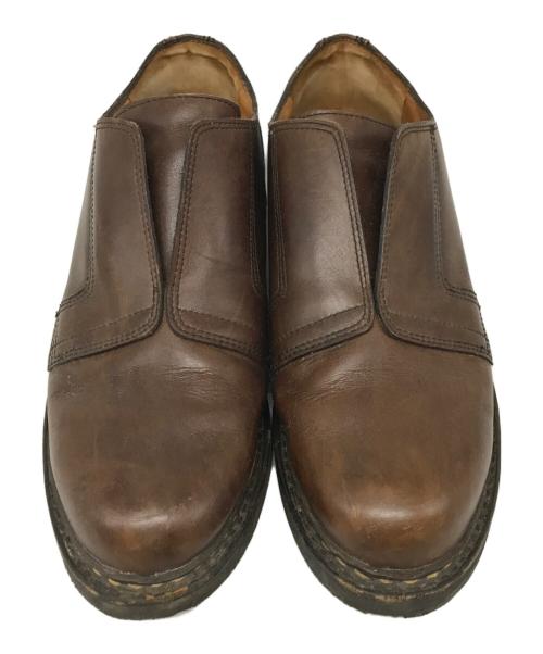 PARABOOT（パラブーツ）PARABOOT (パラブーツ) ISSEY MIYAKE MEN (イッセイミヤケメン) コラボフライフロントシューズ ブラウン サイズ:SIZE 10の古着・服飾アイテム