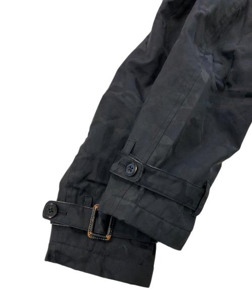 BURBERRY BLACK LABEL（バーバリーブラックレーベル）BURBERRY BLACK LABEL (バーバリーブラックレーベル) 裏地チェックカモ柄中綿ジャケット ブラック サイズ:SIZE Mの古着・服飾アイテム