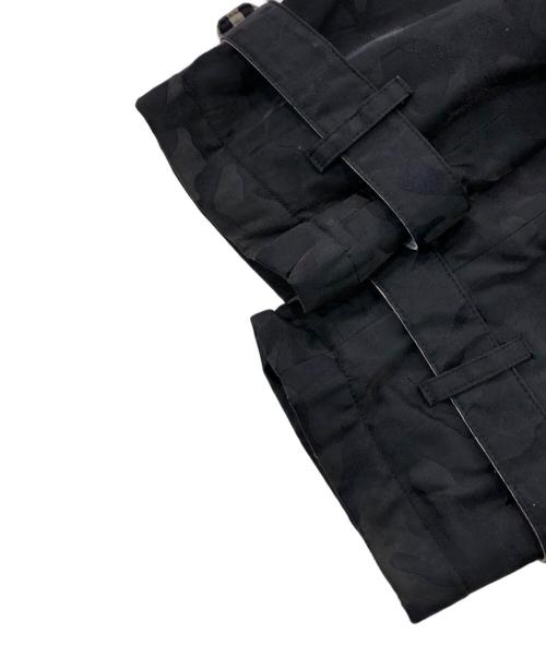 BURBERRY BLACK LABEL（バーバリーブラックレーベル）BURBERRY BLACK LABEL (バーバリーブラックレーベル) 裏地チェックカモ柄中綿ジャケット ブラック サイズ:SIZE Mの古着・服飾アイテム