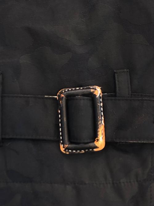 BURBERRY BLACK LABEL（バーバリーブラックレーベル）BURBERRY BLACK LABEL (バーバリーブラックレーベル) 裏地チェックカモ柄中綿ジャケット ブラック サイズ:SIZE Mの古着・服飾アイテム