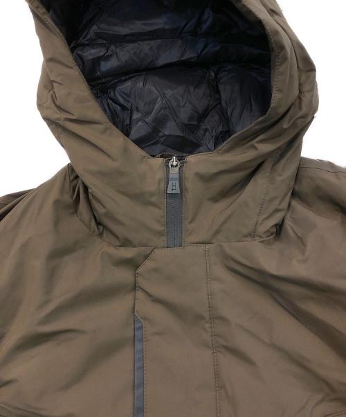 HERNO（ヘルノ）HERNO (ヘルノ) フーデッド ダウンコート カーキ サイズ:SIZE 48の古着・服飾アイテム