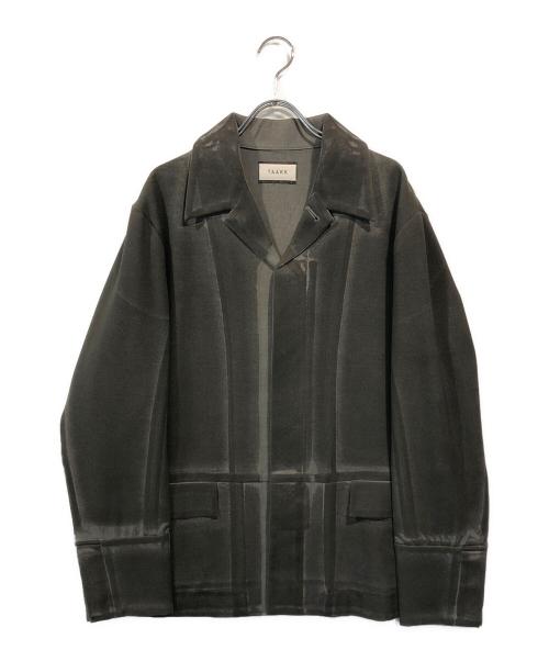 TAAKK（ターク）TAAKK (ターク) フラットブルゾンシャツジャケット グレー サイズ:SIZE 2の古着・服飾アイテム