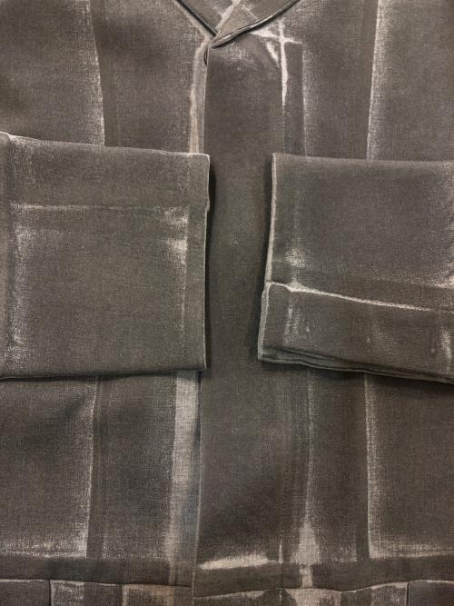 TAAKK（ターク）TAAKK (ターク) フラットブルゾンシャツジャケット グレー サイズ:SIZE 2の古着・服飾アイテム