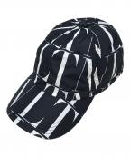 VALENTINO GARAVANIヴァレンティノ・ガラヴァーニ）の古着「VLTNタイムズベースボールキャップ」｜ブラック