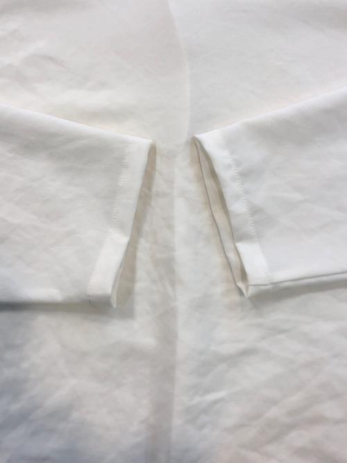 BEARDSLEY（ビアズリー）BEARDSLEY (ビアズリー) 後ろドレープTブラウス ホワイト サイズ:Fの古着・服飾アイテム