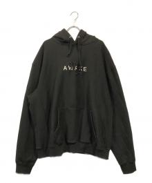 AWAKE NY（アウェイク ニューヨーク）の古着「ロゴPOパーカー」｜ブラック