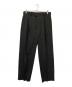 AURALEE（オーラリー）の古着「LIGHT WOOL MAX GABARDINE TWO-TUCK SLACKS」｜ブラック