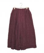 me ISSEY MIYAKEミーイッセイ ミヤケ）の古着「HERRINGBONE FLOCKY CAULIFLOWER」｜ボルドー