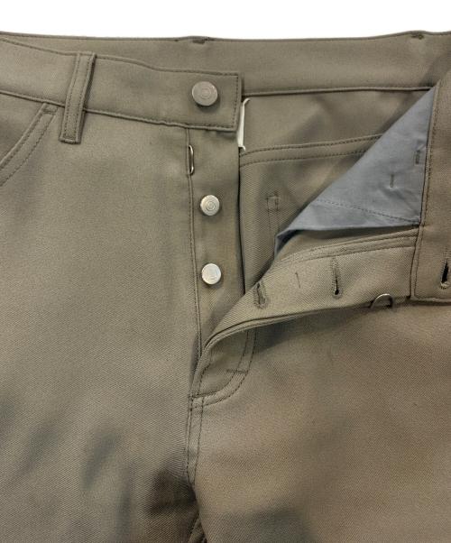 Maison Margiela（メゾンマルジェラ）Maison Margiela (メゾンマルジェラ) ストレッチスラックス カーキ サイズ:SIZE 29の古着・服飾アイテム