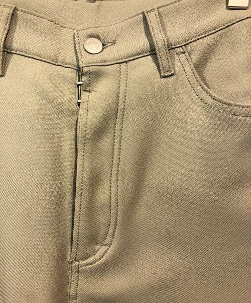Maison Margiela（メゾンマルジェラ）Maison Margiela (メゾンマルジェラ) ストレッチスラックス カーキ サイズ:SIZE 29の古着・服飾アイテム