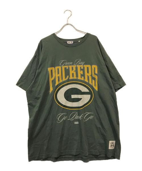 KITH（キス）KITH (キス) NFL (エヌエフエル) Packers Vintage Tee 'Stadium' グリーン サイズ:XXLの古着・服飾アイテム