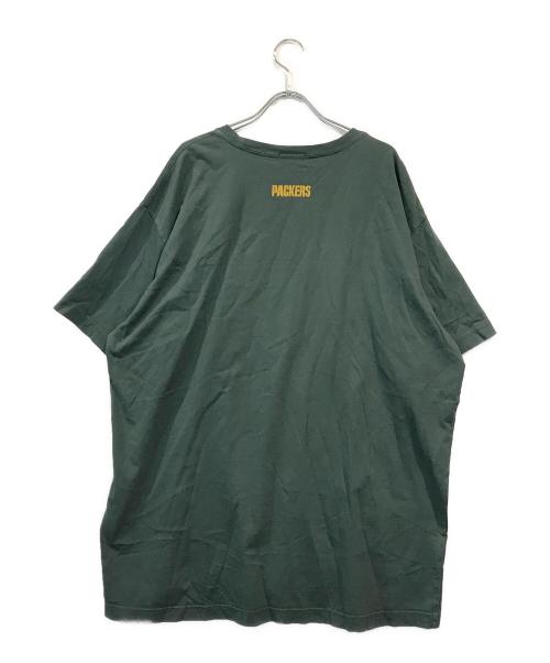 KITH（キス）KITH (キス) NFL (エヌエフエル) Packers Vintage Tee 'Stadium' グリーン サイズ:XXLの古着・服飾アイテム