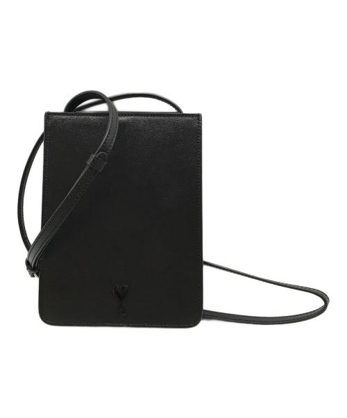 AMIPARIS（アミパリス）AMIPARIS (アミパリス) バーティカルポーチ ブラックの古着・服飾アイテム