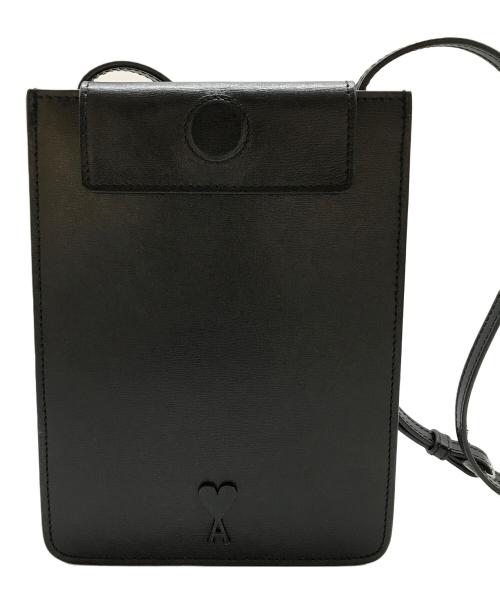 AMIPARIS（アミパリス）AMIPARIS (アミパリス) バーティカルポーチ ブラックの古着・服飾アイテム