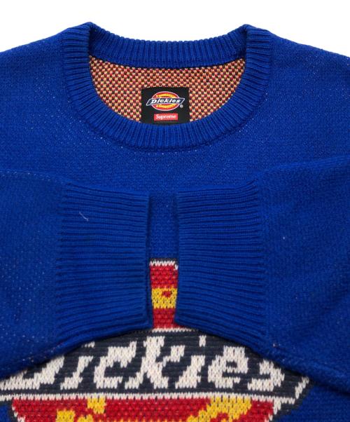SUPREME（シュプリーム）SUPREME (シュプリーム) Dickies (ディッキーズ) Dickies Sweater ブルー サイズ:Xlの古着・服飾アイテム