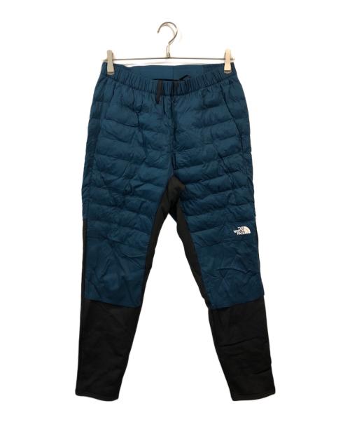 THE NORTH FACE（ザ ノース フェイス）THE NORTH FACE (ザ ノース フェイス) レッドランロングパンツ ブルー×ブラック サイズ:SIZE Lの古着・服飾アイテム
