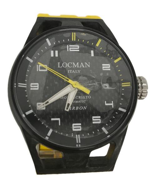 LOCMAN（ロックマン）LOCMAN (ロックマン) モンテクリスト ブラック イエロー ラバー ブラックの古着・服飾アイテム