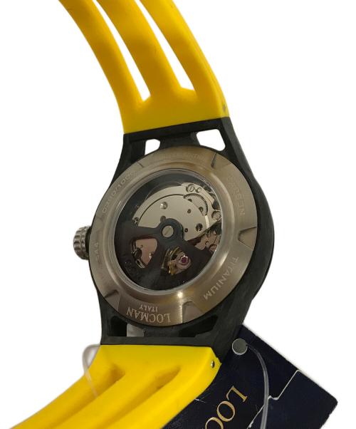 LOCMAN（ロックマン）LOCMAN (ロックマン) モンテクリスト ブラック イエロー ラバー ブラックの古着・服飾アイテム