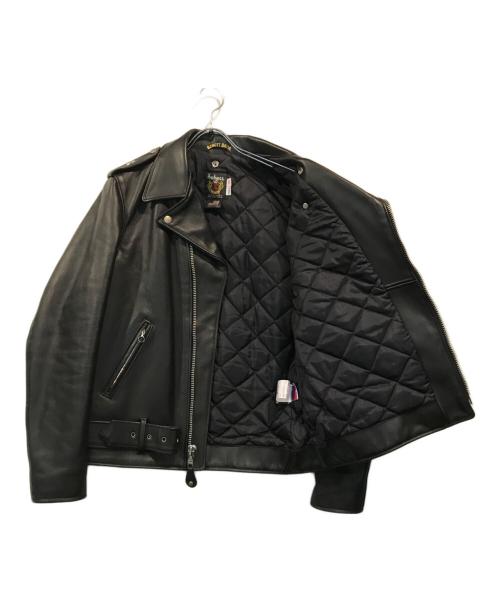 Schott（ショット）Schott (ショット) ワンスターダブルライダースジャケット ブラック サイズ:SIZE40の古着・服飾アイテム