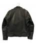 Schott (ショット) ワンスターダブルライダースジャケット ブラック サイズ:SIZE40：70000円