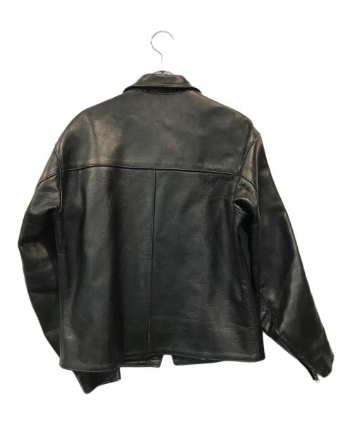 KUSHITANI（クシタニ）KUSHITANI (クシタニ) シングルレザージャケット ブラック サイズ:Lの古着・服飾アイテム