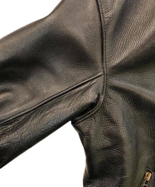 KUSHITANI（クシタニ）KUSHITANI (クシタニ) シングルレザージャケット ブラック サイズ:Lの古着・服飾アイテム