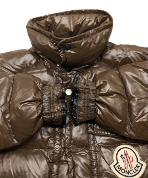 MONCLER（モンクレール）MONCLER (モンクレール) K2ダウンジャケット ブラウン サイズ:1の古着・服飾アイテム
