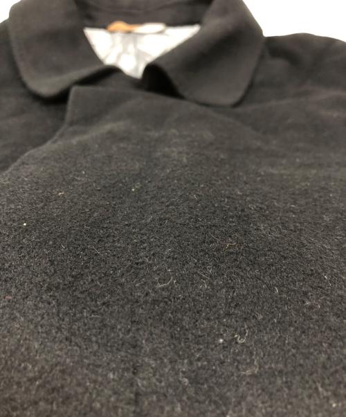 ERMENEGILDO ZEGNA（エルメネジルド・ゼニア）Ermenegildo Zegna (エルメネジルド・ゼニア) カシミヤステンカラーコート ブラック サイズ:SIZE 165の古着・服飾アイテム