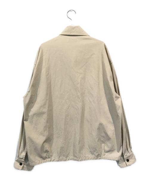 MARKA（マーカ）MARKA (マーカ) ハイツイストコットンツイルユーティリティシャツ ベージュ サイズ:SIZE 2の古着・服飾アイテム