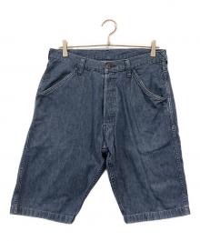 EVISU（エヴィス）の古着「ドクチンペイントハーフパンツ」｜インディゴ