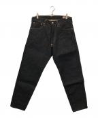 EVISUエヴィス）の古着「虎耳2020デニムパンツ」｜インディゴ