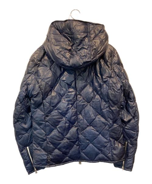 ISAMU KATAYAMA BACKLASH（イサムカタヤマ・バックラッシュ）ISAMU KATAYAMA BACKLASH (イサムカタヤマ・バックラッシュ) DOWN BLOUSON PULL UP ブルー サイズ:XLの古着・服飾アイテム