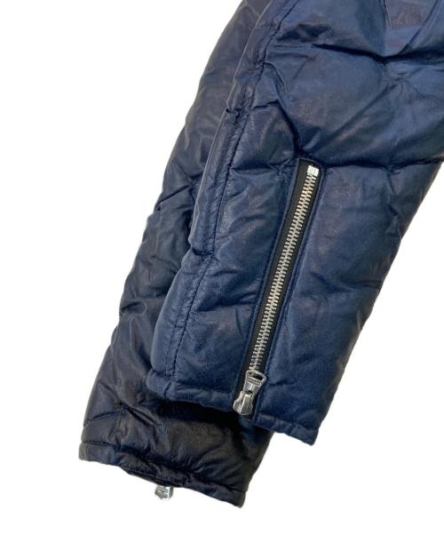 ISAMU KATAYAMA BACKLASH（イサムカタヤマ・バックラッシュ）ISAMU KATAYAMA BACKLASH (イサムカタヤマ・バックラッシュ) DOWN BLOUSON PULL UP ブルー サイズ:XLの古着・服飾アイテム