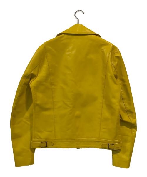 Lewis Leathers（ルイスレザース）Lewis Leathers (ルイスレザース) CYCLONE/サイクロン イエロー サイズ:SIZE 38の古着・服飾アイテム
