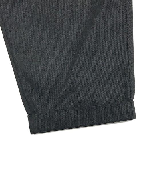 JOURNAL STANDARD relume（ジャーナルスタンダード レリューム）JOURNAL STANDARD relume (ジャーナルスタンダード レリューム) UNIVERSAL OVERALL (ユニバーサルオーバーオール) ヘリテージライン 別注 2タックトラウザー ブラック サイズ:Mの古着・服飾アイテム