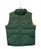 Pherrow'sフェローズ）の古着「ダウンベスト」｜グリーン